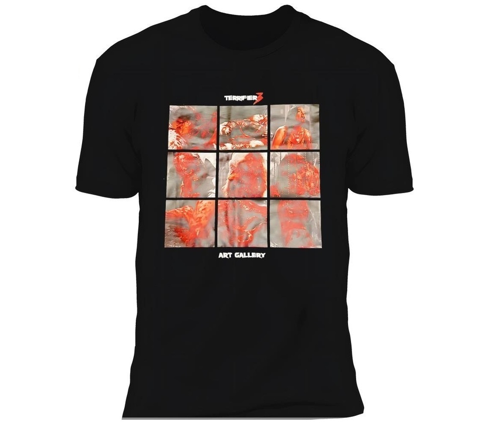 Terrifier 3 Art Gallery Horror T-shirts